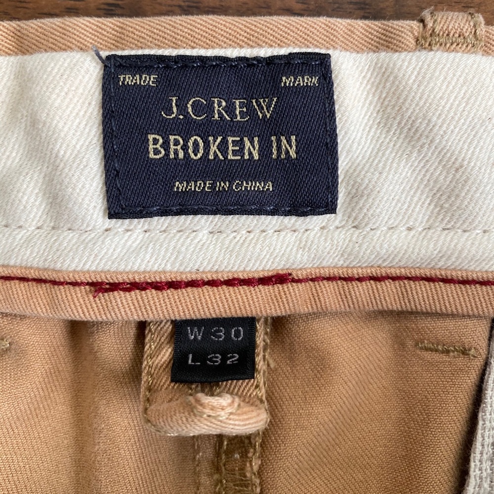 Slim fit Jcrew Khakis